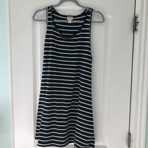 Striped swing dress